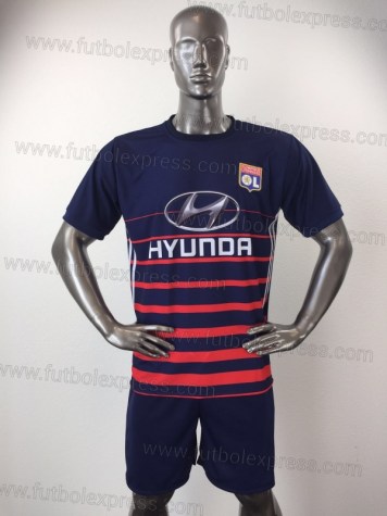 Uniforme Soccer Lyon Visita 2017-18