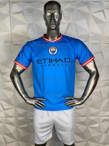 Uniforme Soccer Manchester City Local 2022-23