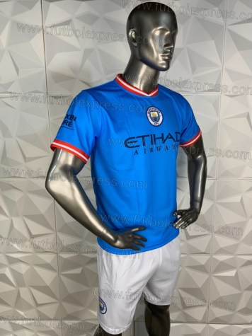 Uniforme Soccer Manchester City Local 2022-23