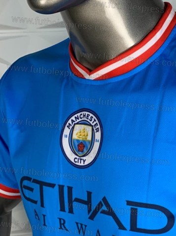 Uniforme Soccer Manchester City Local 2022-23