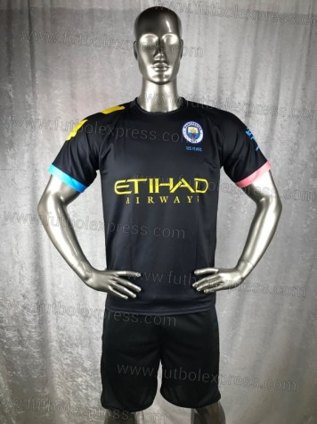 Uniforme Soccer Manchester City Visita 2019-20