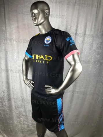 Uniforme Soccer Manchester City Visita 2019-20