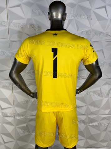 Uniforme Soccer Manchester City Visita 2022-23 Amarillo
