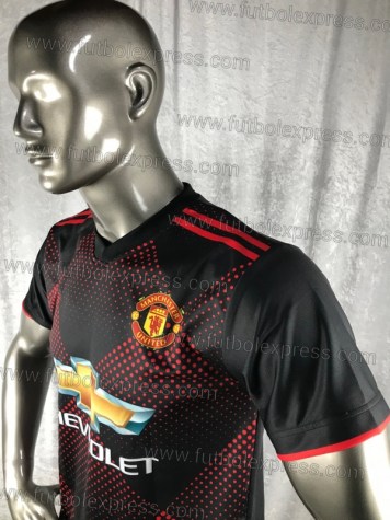 Uniforme Soccer Manchester United Especial Negro/Rojo