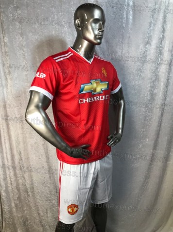 Uniforme Soccer Manchester United Especial Rojo/Blanco