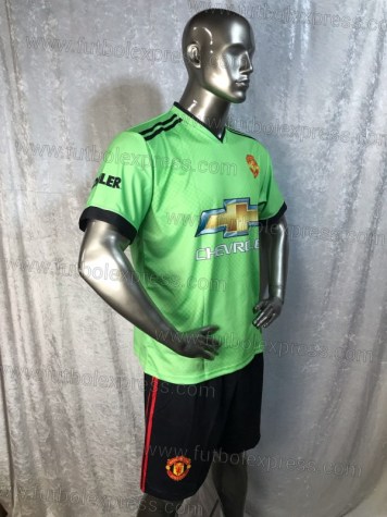 Uniforme Soccer Manchester United Especial Verde/Negro
