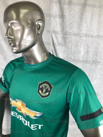 Uniforme Soccer Manchester United Local 2019-20 Verde