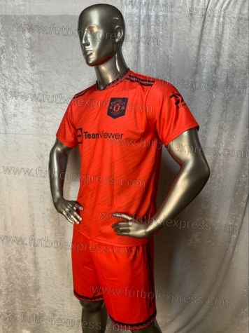 Uniforme Soccer Manchester United Tercero 2022-23 Rojo