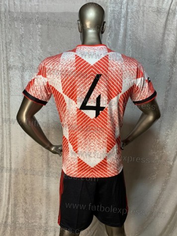 Uniforme Soccer Manchester United Tercero 2021-22 Rojo/Blanco
