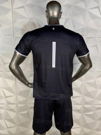 Uniforme Soccer Marsella Local 2022-23 Negro