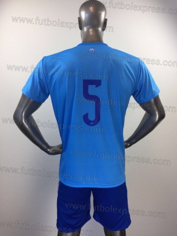 Uniforme Soccer Marsella Visita 2017-18