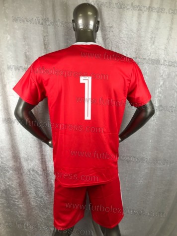 Uniforme Soccer Mexico Visita 2018 Rojo