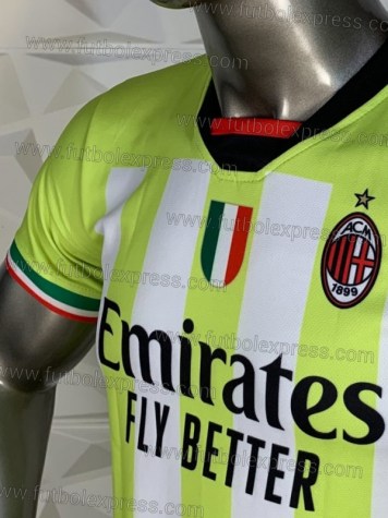 Uniforme Soccer Milan Local 2022-23 Verde/Blanco