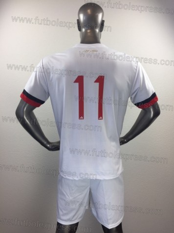 Uniforme Soccer Milan Visita 2017-18
