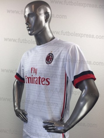 Uniforme Soccer Milan Visita 2017-18