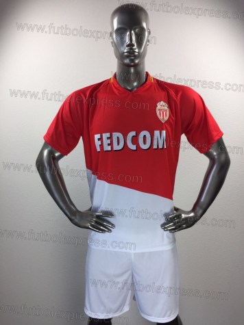 Uniforme Soccer Monaco Local 2017-18