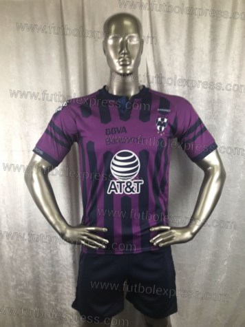 Uniforme Soccer Monterrey Local 2018-19 Morado