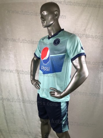 Uniforme Soccer Motagua Local 2019-20 Turquesa