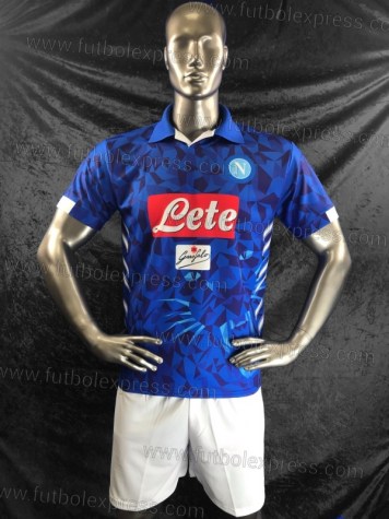 Uniforme Soccer Napoli Local 2018-19