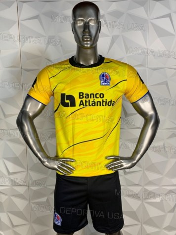 Uniforme Soccer Olimpia Visita 2021-22 Amarillo