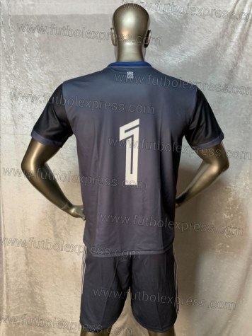 Uniforme Soccer Osasuna Visita 2021-22 Negro/Gris