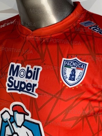 Uniforme Soccer Pachuca Local 2019-20 Rojo