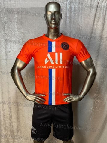 Uniforme Soccer Paris Saint Germain Cuarto 2019-20 Naranja