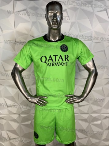 Uniforme Soccer Paris Saint Germain Cuarto 2022-23 Verde