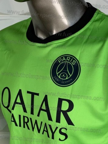 Uniforme Soccer Paris Saint Germain Cuarto 2022-23 Verde