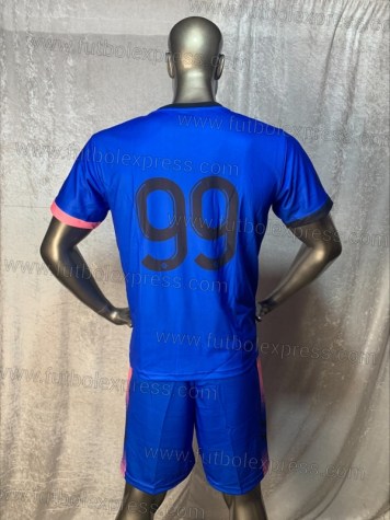 Uniforme Soccer Paris Saint Germain Visita 2021-22 Azul