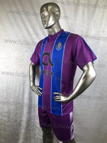 Uniforme Soccer Porto Local 2018-19 Morado/Azul