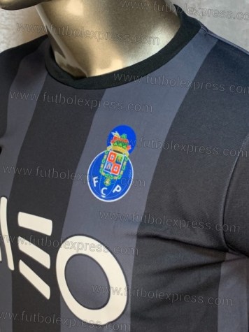 Uniforme Soccer Porto Local 2017-18 Negro