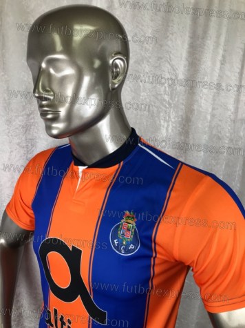 Uniforme Soccer Porto Local 2018-19 Naranja/Azul