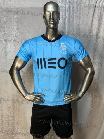 Uniforme Soccer Porto Visita 2017-18 Azul