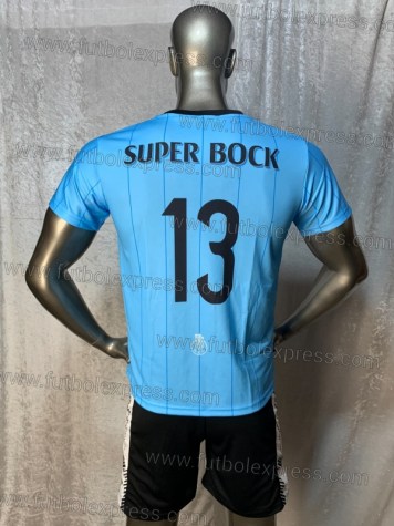 Uniforme Soccer Porto Visita 2017-18 Azul