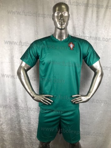 Uniforme Soccer Portugal Local 2018 Verde