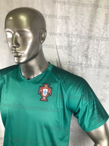 Uniforme Soccer Portugal Local 2018 Verde