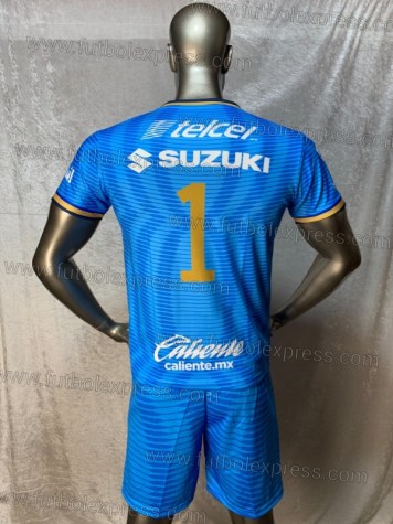 Uniforme Soccer Pumas Tercero 2022 Azul Celeste