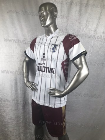 Uniforme Soccer Queretaro Tercero 2018-19 Blanco