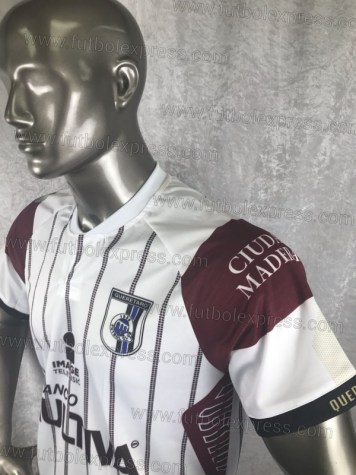 Uniforme Soccer Queretaro Tercero 2018-19 Blanco