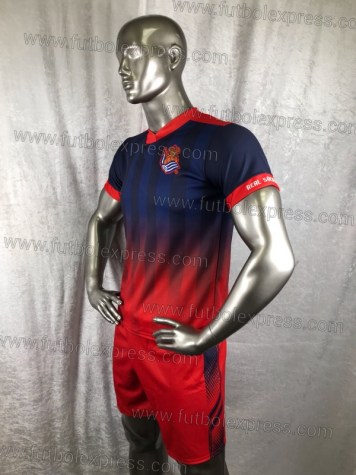 Uniforme Soccer Real Sociedad Especial Azul/Rojo