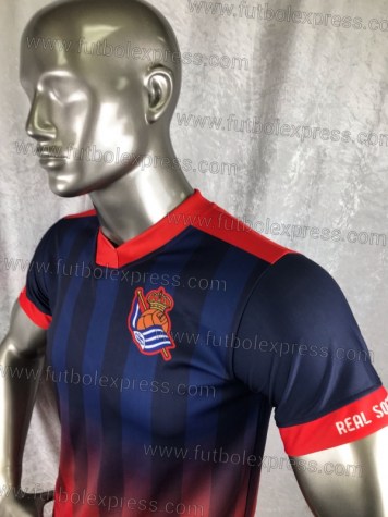 Uniforme Soccer Real Sociedad Especial Azul/Rojo