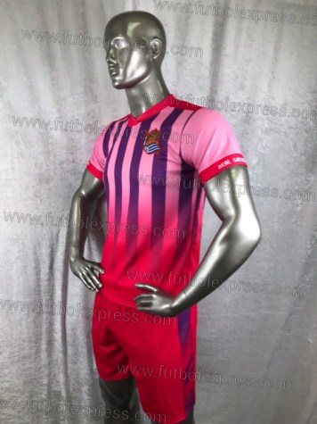 Uniforme Soccer Real Sociedad Especial Rosa/Rojo