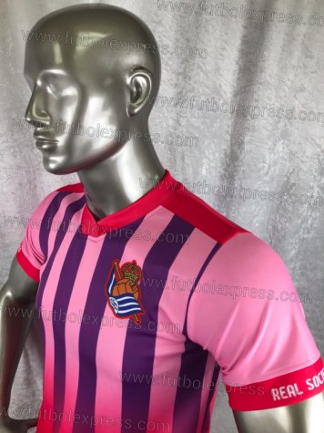 Uniforme Soccer Real Sociedad Especial Rosa/Rojo