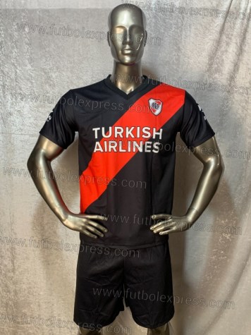 Uniforme Soccer River Plate Local 2021-22 Negro