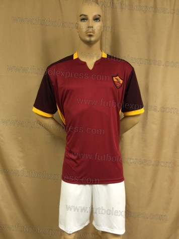 Uniforme Soccer Roma Local 2015-16