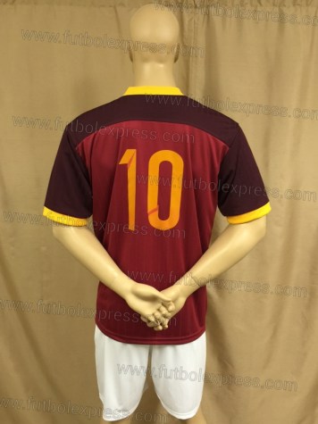 Uniforme Soccer Roma Local 2015-16