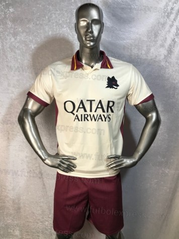 Uniforme Soccer Roma Visita 2020-21
