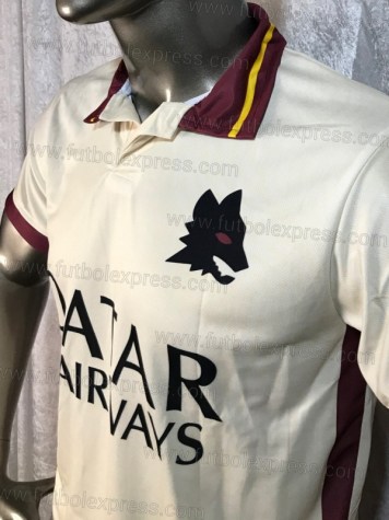 Uniforme Soccer Roma Visita 2020-21