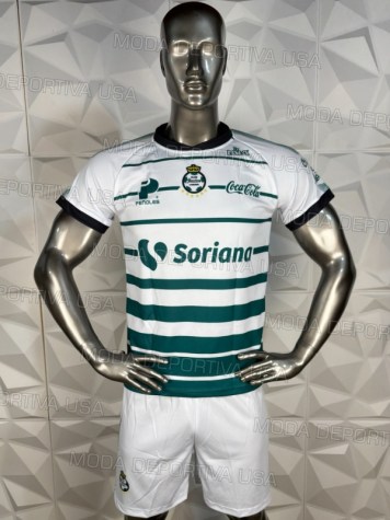 Uniforme Soccer Santos Laguna Local 2017-18